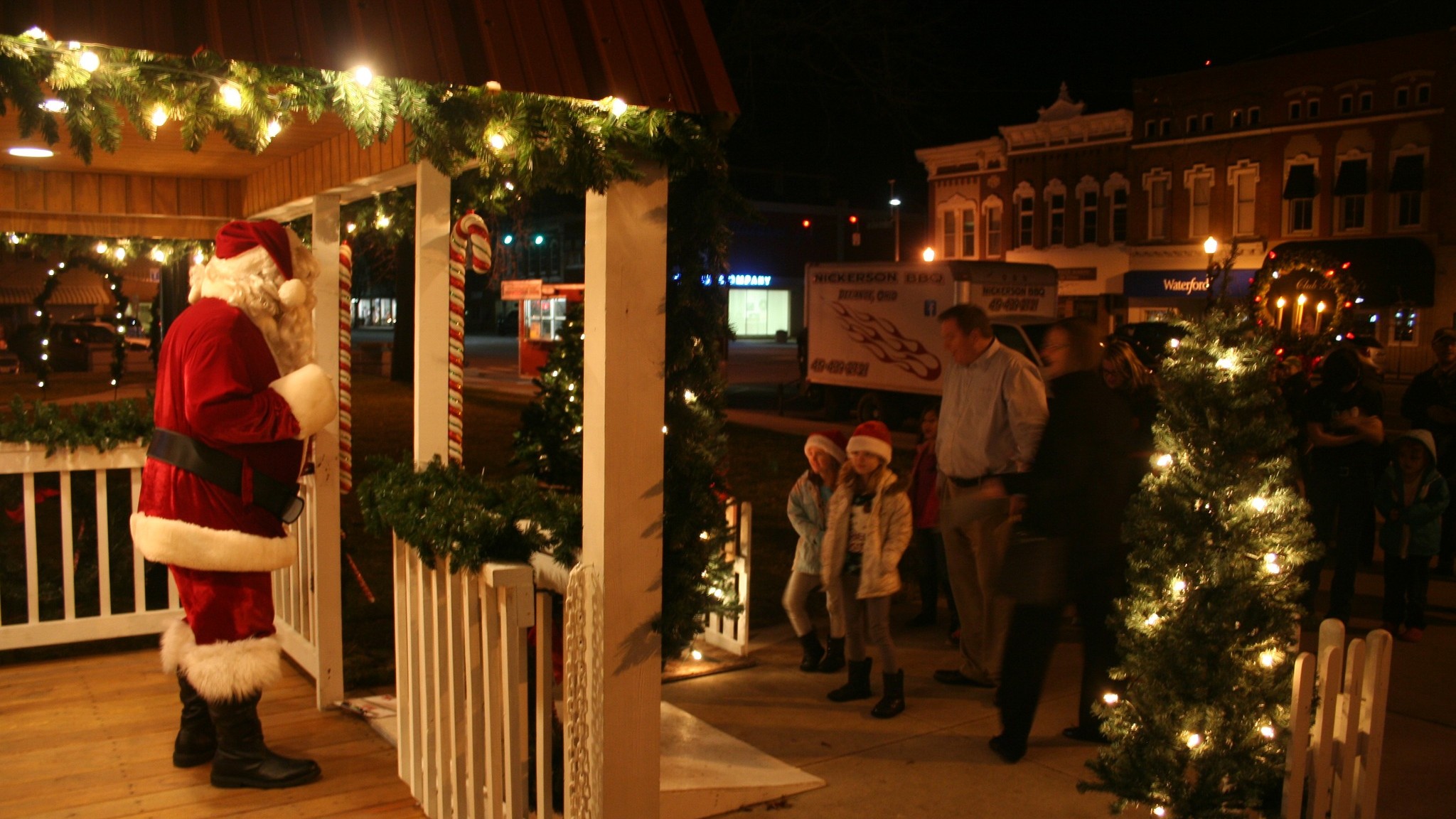 Santa Arrival Parade