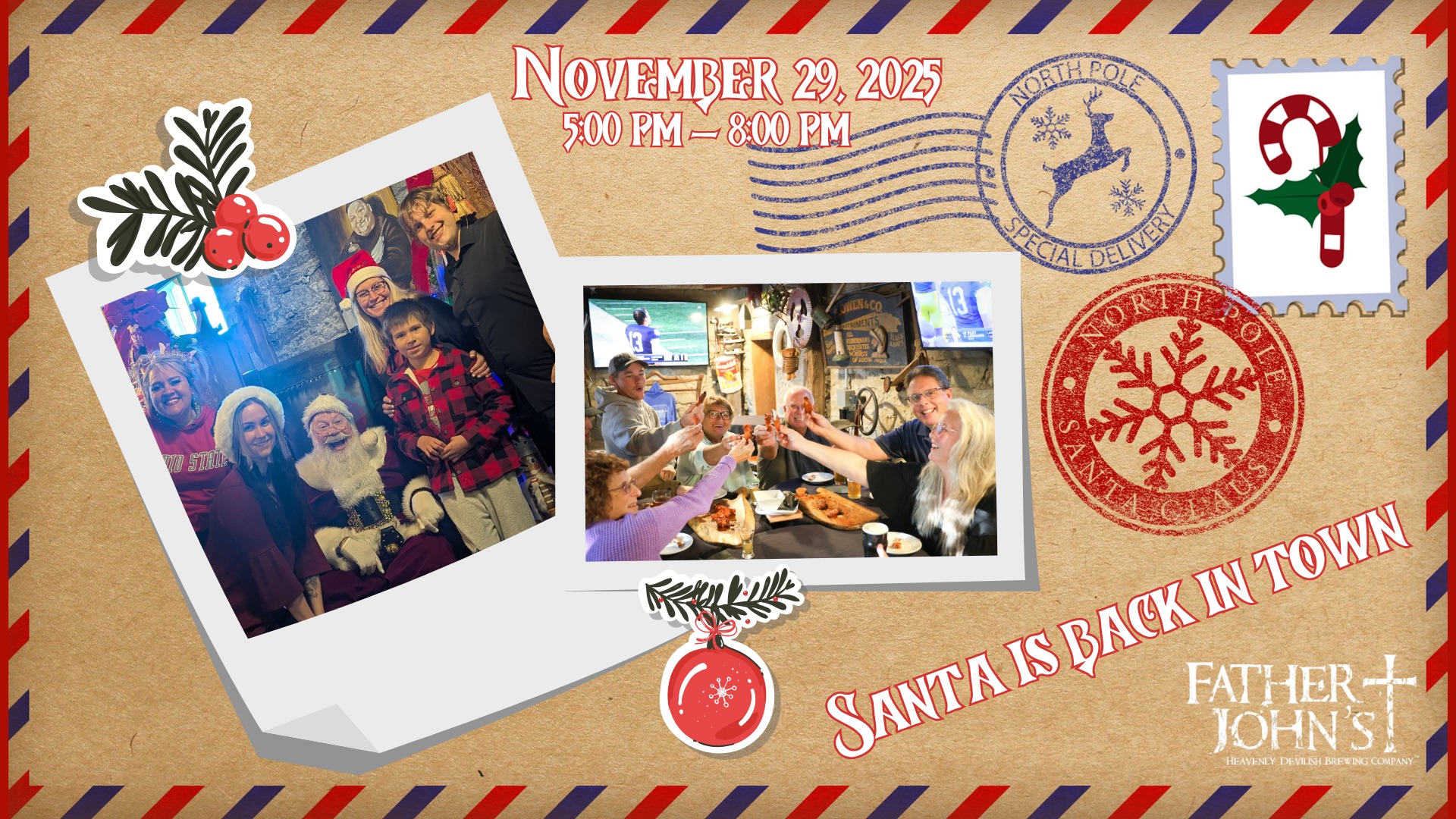 Christmas Kickoff at Father John’s