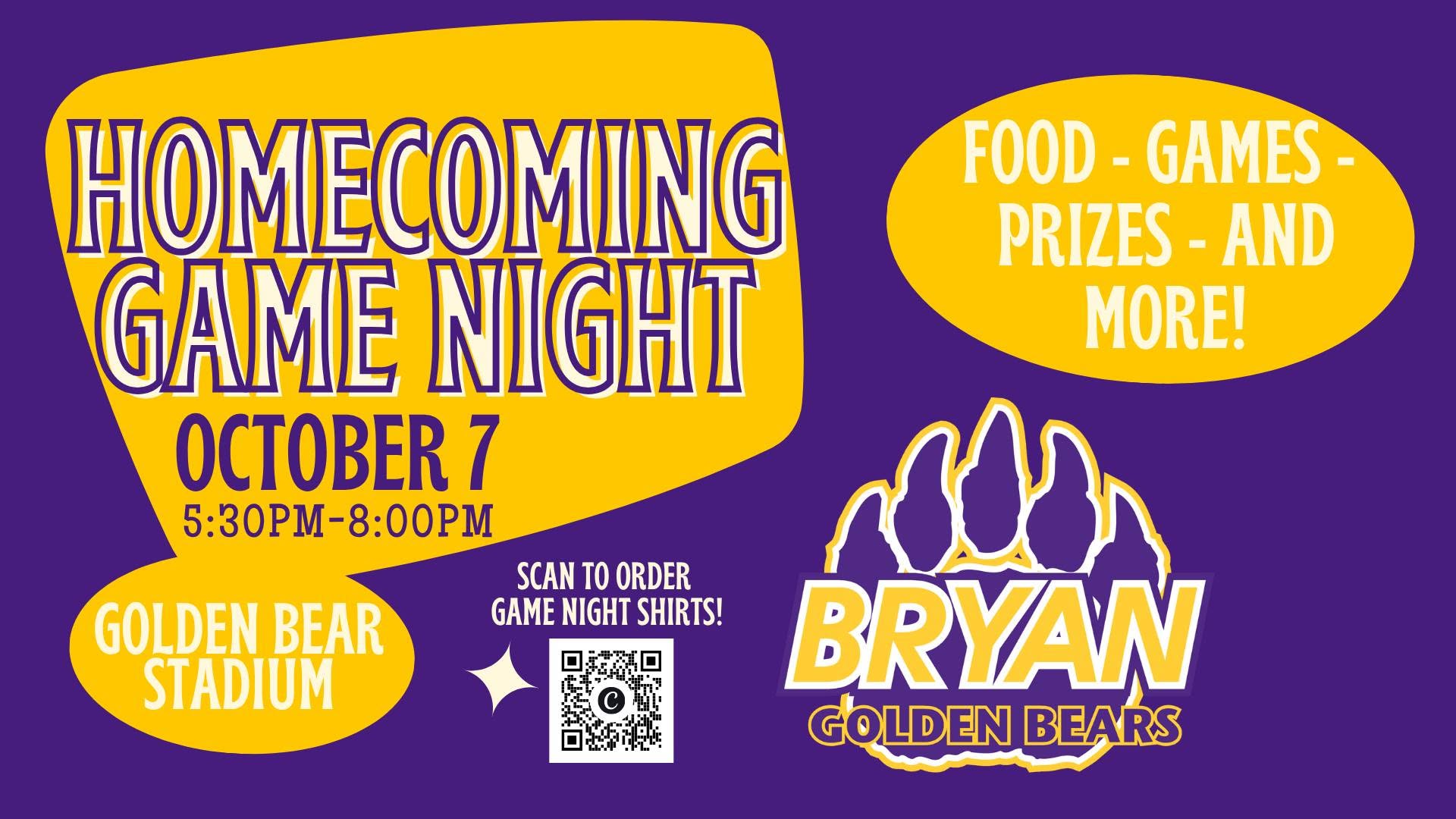 Homecoming Game Night